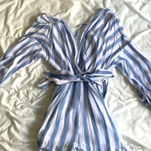 Striped Romper
